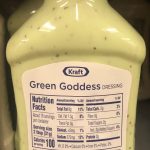 3 BOTTLES Kraft Green Goddess Salad Dressing 16 oz Cool Creamy FREE SHIP