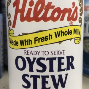 6 CANS Hilton's Oyster Stew made with fresh milk and butter 10 oz Can  Chowder 71540200052